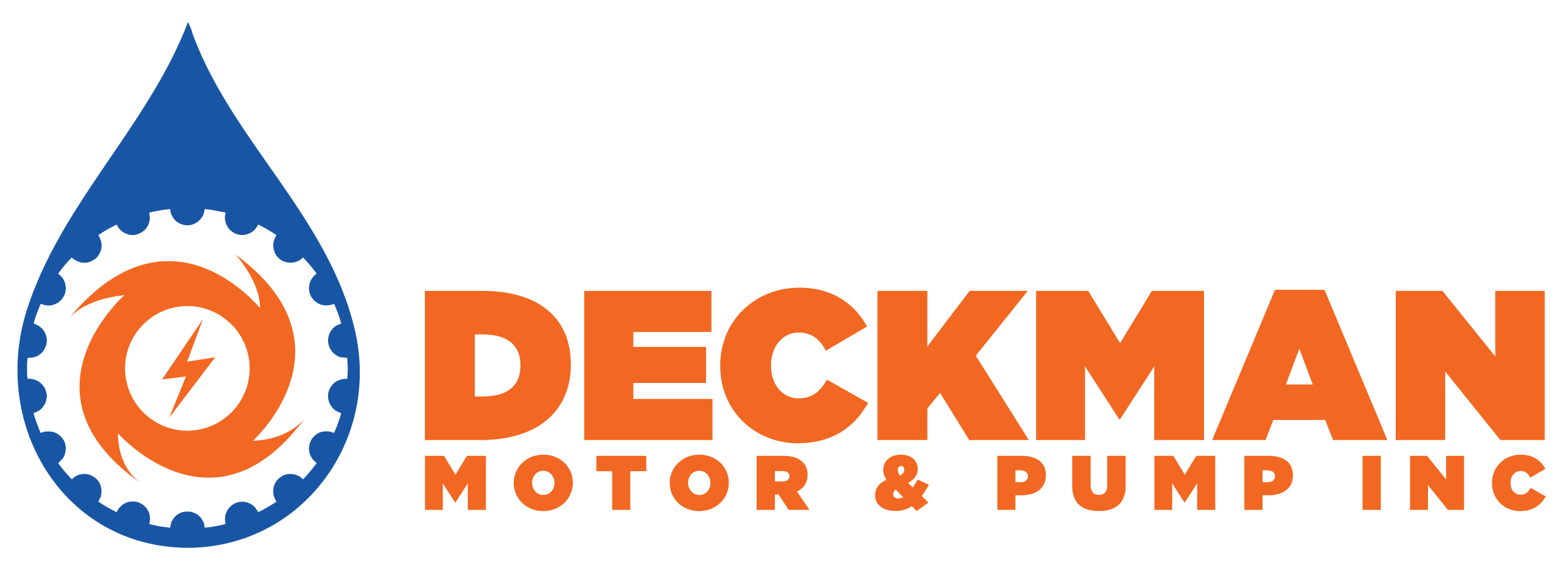 Deckman Motor & Pump Logo